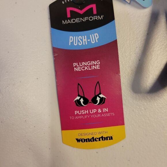 Maidenform Push-up Plunging Neckline Women's 40C NWT - Picture 5 of 8